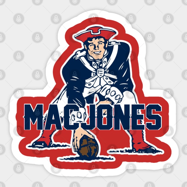 MAC JONES Sticker by thedeuce